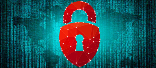 image d'un cadenas rouge représentant la cybersécurité